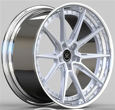 BMW M5 Custom 2-PC Rims Tuning Style Bibir Dipoles Dan Cakram Disikat