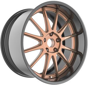 22x12 Broze 2-PC BMW X5 Forged Wheels untuk Lamborghini, Ferrari, Toyota, Nissan, Audi, Porsche, Mclaren Chevy Corvette