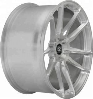 Aftermarket OEM Ganda 5 Spokes Rims Roda Mobil Ditempa