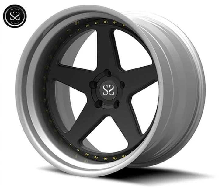 3-PC 20 Inch Forged Alloy Wheels Rims Made Of 6061-T6 Aluminum Alloy For Mustang Rims