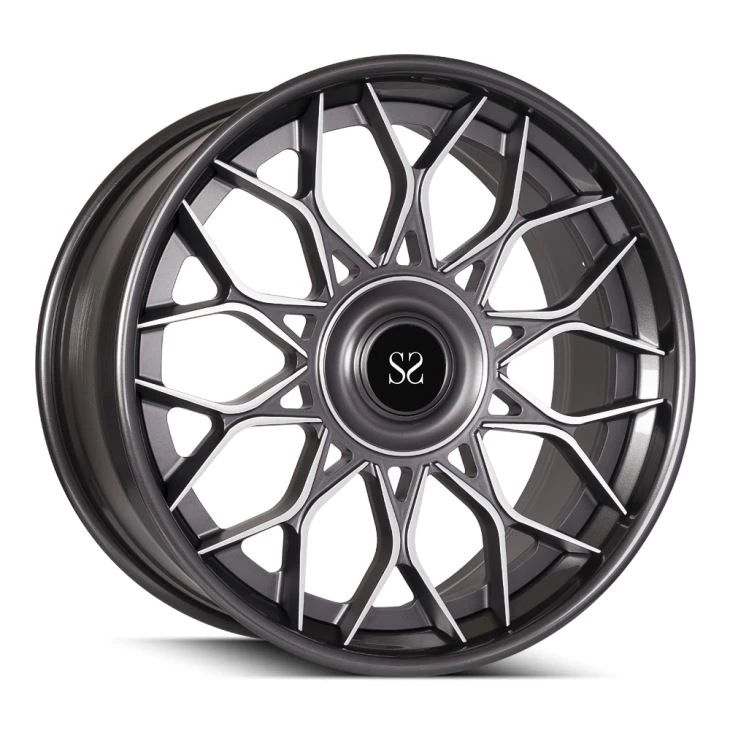 Harga Terbaik Velg Roda 22 inci Forged Untuk Tesla Lamborghini, Ferrari, Toyota, Nissan, Audi, Porsche, Mclaren Chevy Corvette