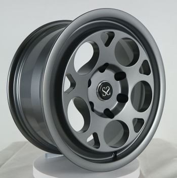 Gun Metal 18 Inch Forged Car Alloy Wheels Untuk Sequoia
