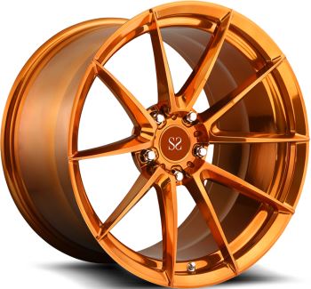 Custom Forged Rims Bronze Alloy 1 Piece Forged Wheels Untuk Audi