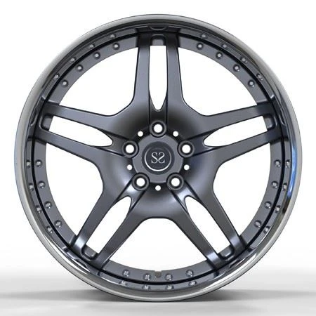 Forged 5x112 Alloy Wheel Aluminum For GLC Car Chrome Barrel Gun Metal Disc Rims