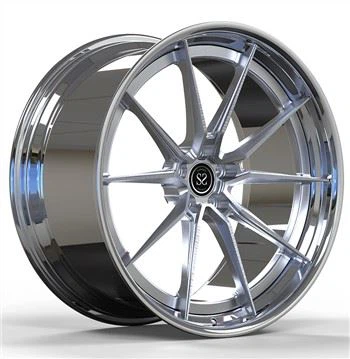 Kustom 20X10.5 22x12 Polandia 2-Roda Paduan PC Ditempa 5 X 108 Untuk Ferrari Testarossa