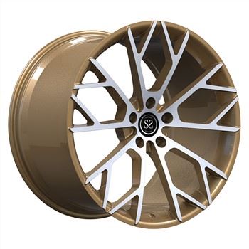 SSJK1082 Untuk BMW M5 Custom 1-PC Forged Alloy Rims 5x112 Terhuyung-huyung 19 20 21 Dan 22 Inci Matt Bronze