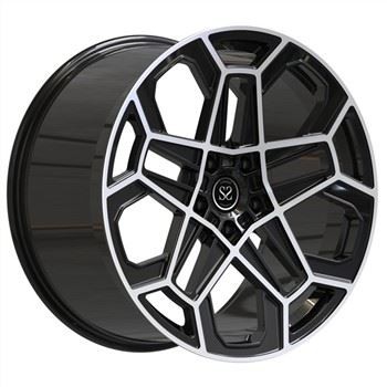 Forged 1 Piece Rims Custom Design 22inch Staggered Untuk Porsche Cayenne Monoblock Wheels