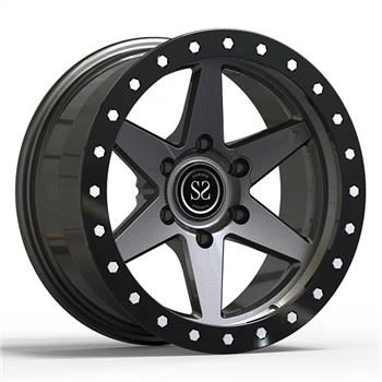 Monoblock 1 Buah 18 19 20 21 22 23 24 Inch Forged Wheels Gun Metal Bead Lock Style Velg Paduan Mobil Sport
