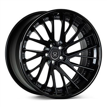 SSWS1312 Gloss Black 3-Pelek Aluminium Alloy PC Kustom 20 Dan 21 Inci Untuk GLS