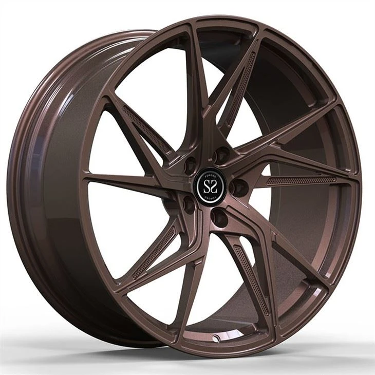 SSJK1024 Bronze Forged Monoblock Rims 5x120 Dan 120.65 Agar Sesuai dengan Chevrolet Corvette C8 C6 C7