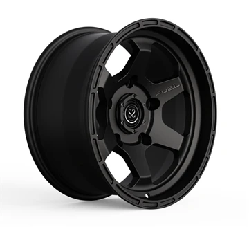 17X8.5 5X165.1 Pola Lug Pelek 4X4 Ditempa Off Road Matte Hitam Untuk Roda Mob...